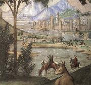 Domenicho Ghirlandaio Details of  Stigmatisation des Hl.Franziskus oil painting reproduction